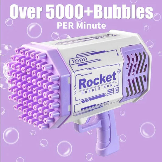 Bubble Machine Gun with 69 Holes